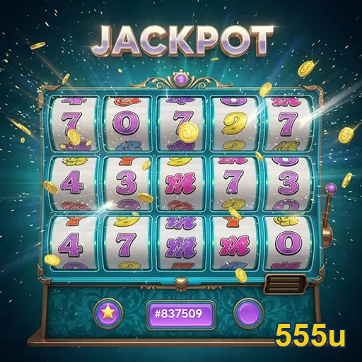 Máquina de slot com jogabilidade intuitiva na 555u